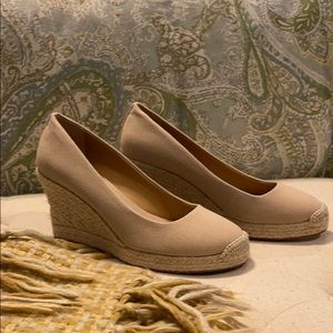 J Crew espadrille wedges